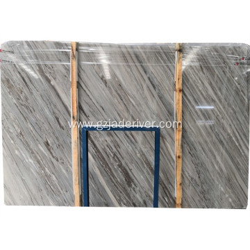 Customized Size Blue Marble Slab Tile for Bathroom